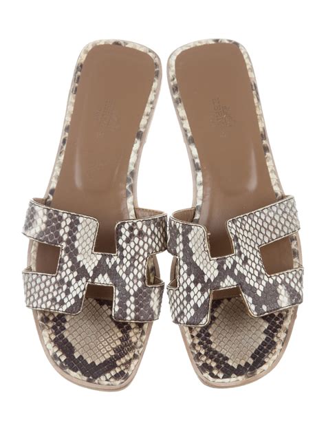 sandale hermes|hermes snakeskin sandals.